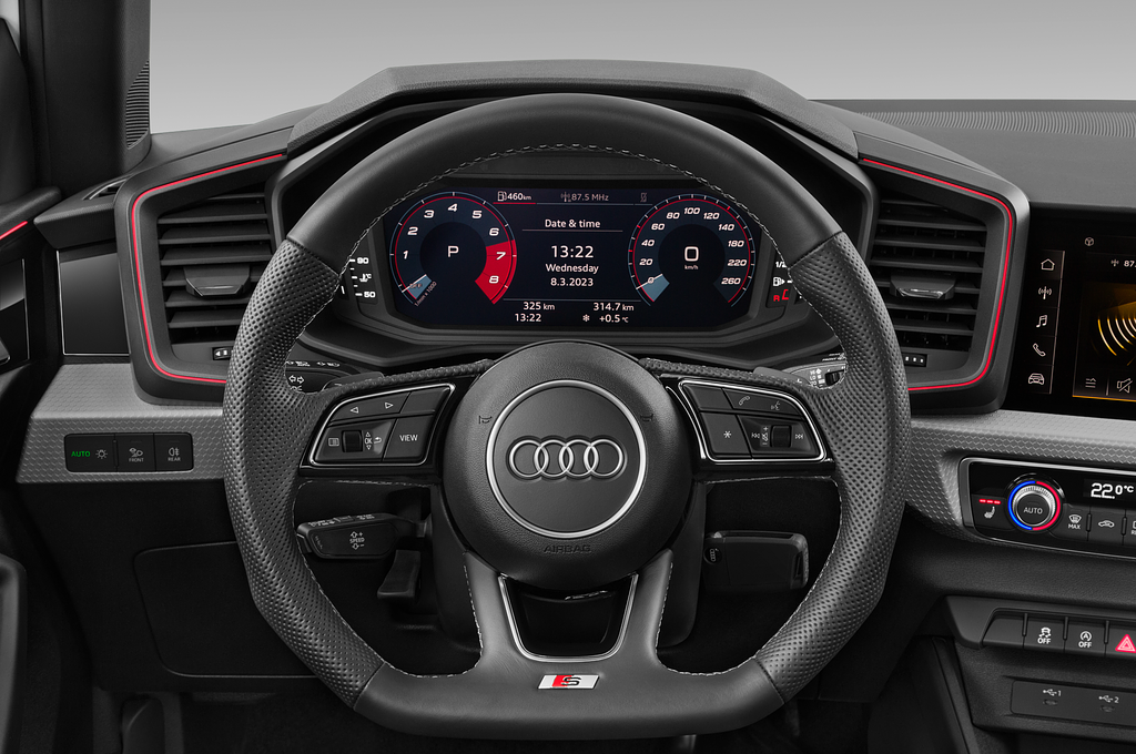 Audi A1 Sportback (Baujahr 2023) S Line 5 Türen Lenkrad