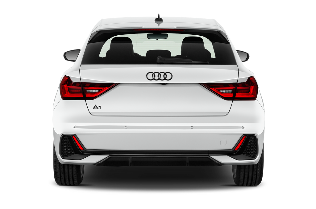 Audi A1 Sportback (Baujahr 2023) S Line 5 Türen Heckansicht