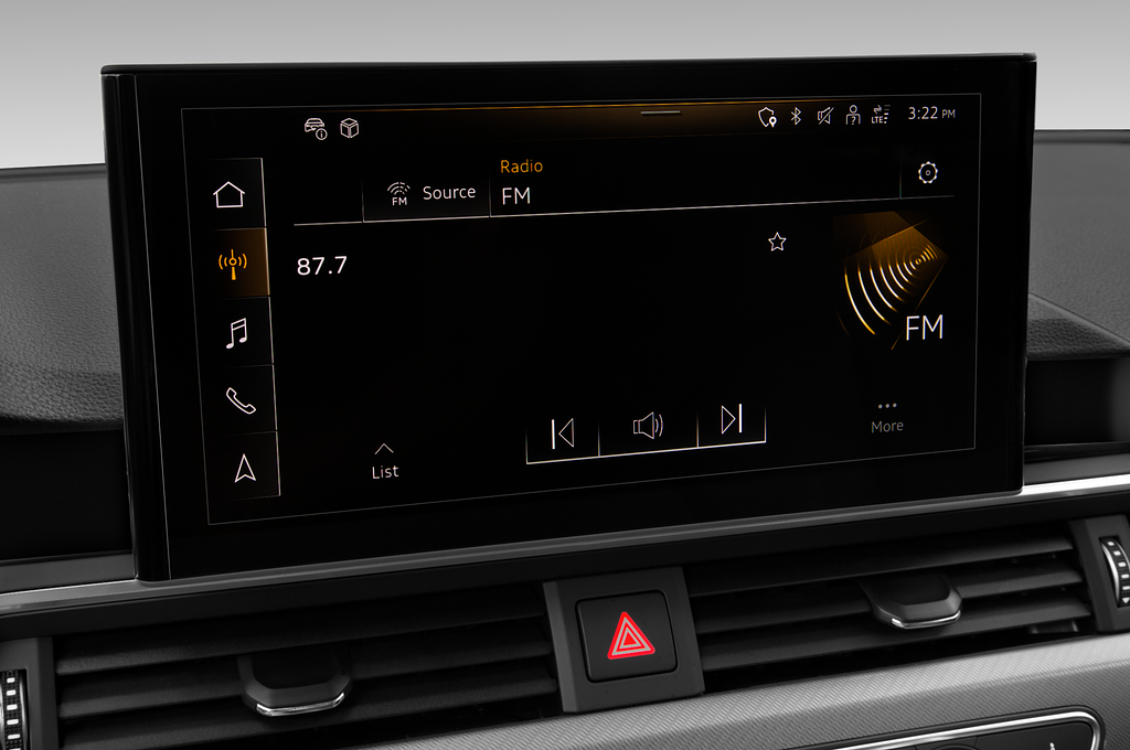Audi A5 Sportback (Baujahr 2021) Design 5 Türen Radio und Infotainmentsystem