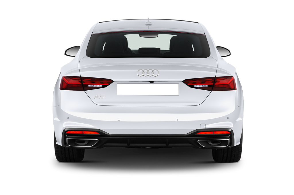 Audi A5 Sportback (Baujahr 2021) Design 5 Türen Heckansicht