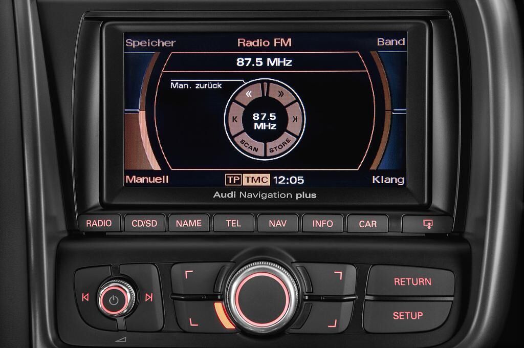 Audi R8 (Baujahr 2010) - 2 Türen Radio und Infotainmentsystem