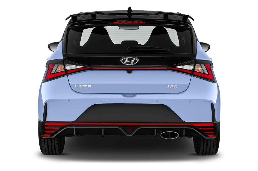 Hyundai i20 N (Baujahr 2021) N Performance 5 Türen Heckansicht