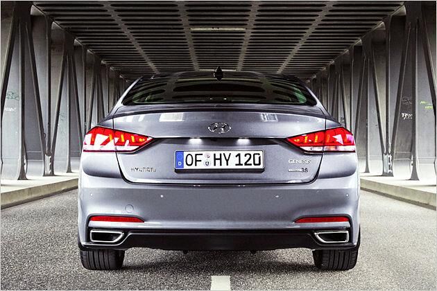 Der Genesis dient für Hyundai eher als Statussymbol. Hohe Verkaufszahlen rechnet man sich nicht aus