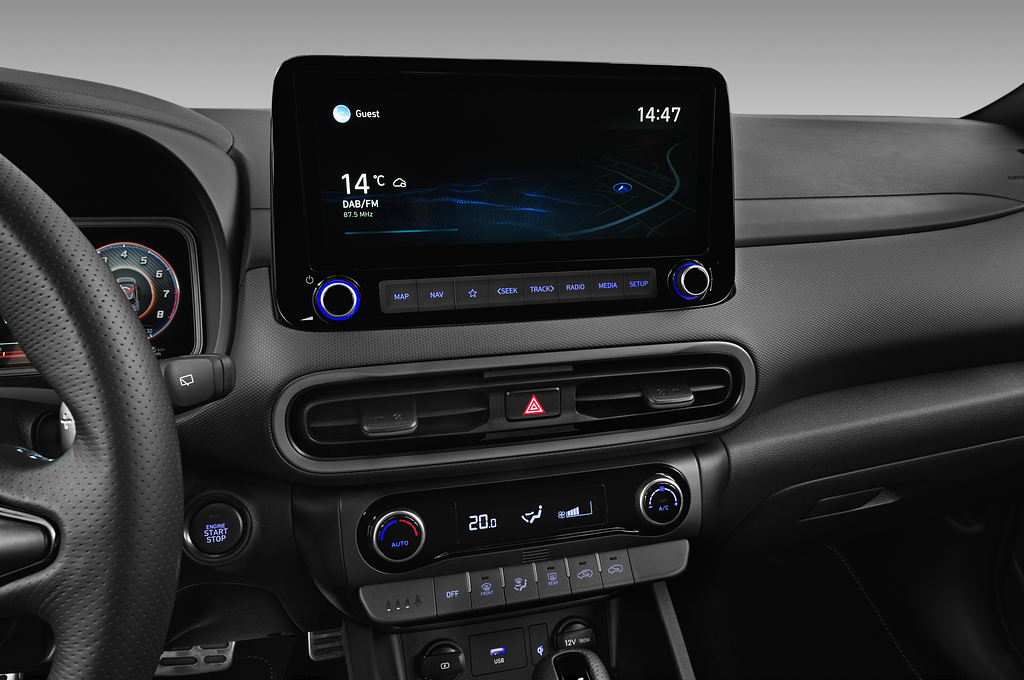 Hyundai Kona N (Baujahr 2022) N Performance 5 Türen Mittelkonsole