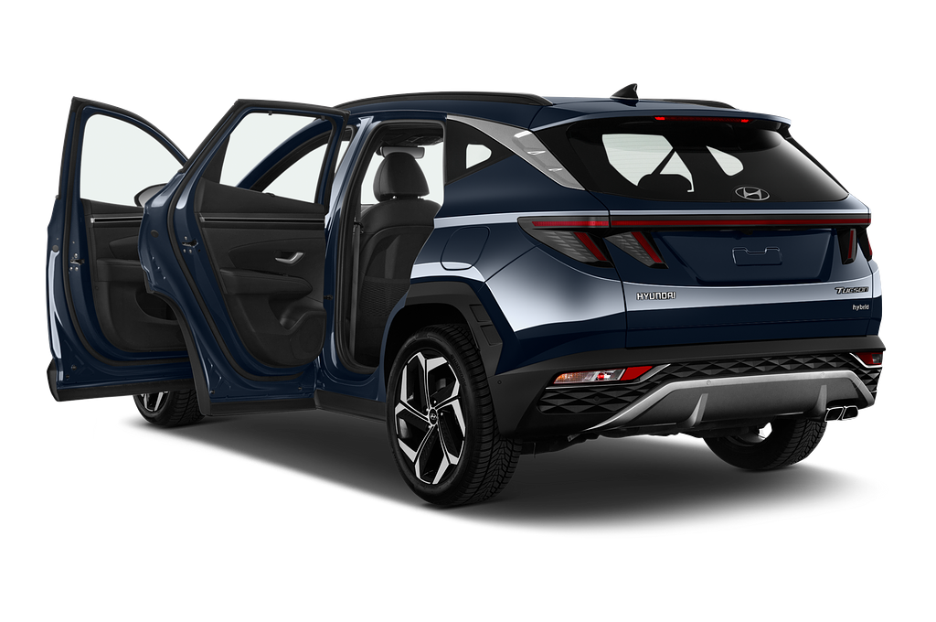Hyundai Tucson (Baujahr 2021) Prime 5 Türen Tür geöffnet