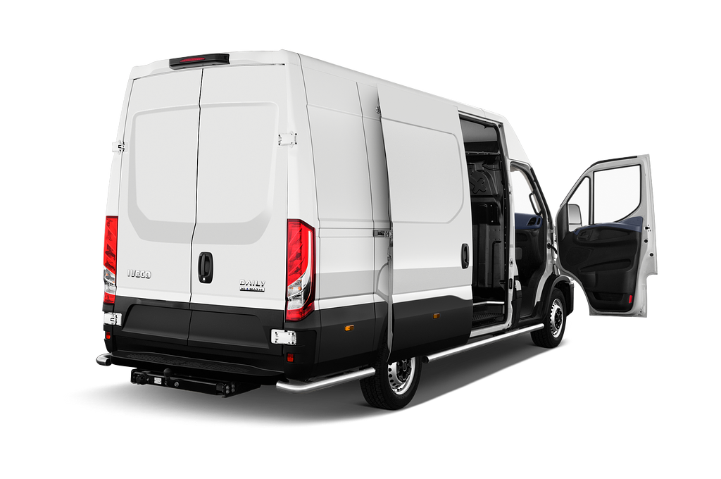 Iveco Daily (Baujahr 2021) 12m3 L3H2 4 Türen Tür geöffnet