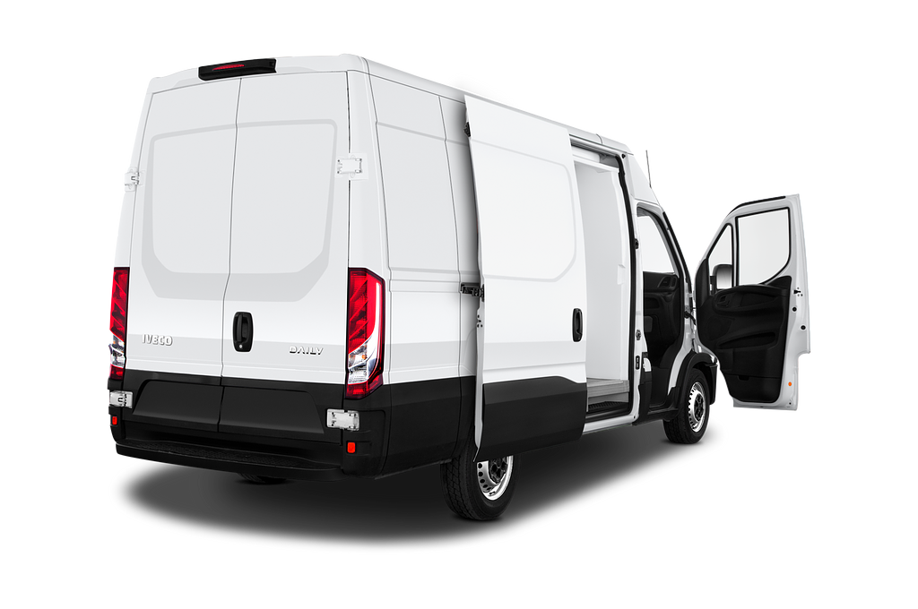 Iveco Daily (Baujahr 2021) - 4 Türen Tür geöffnet
