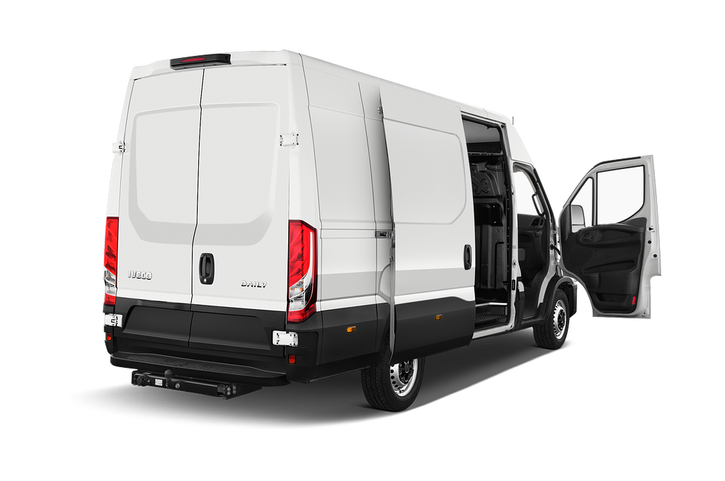 Iveco Daily (Baujahr 2023) 35S 4 Türen Tür geöffnet