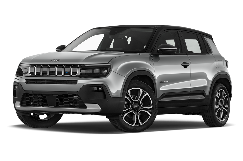 Jeep Avenger Electric (Baujahr 2023) Summit 5 Türen seitlich vorne mit Felge