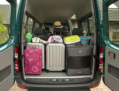 Der gebotene Stauraum ist riesig. 