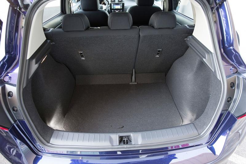 Der Kofferraum fasst 385 Liter bis 1.395 Liter