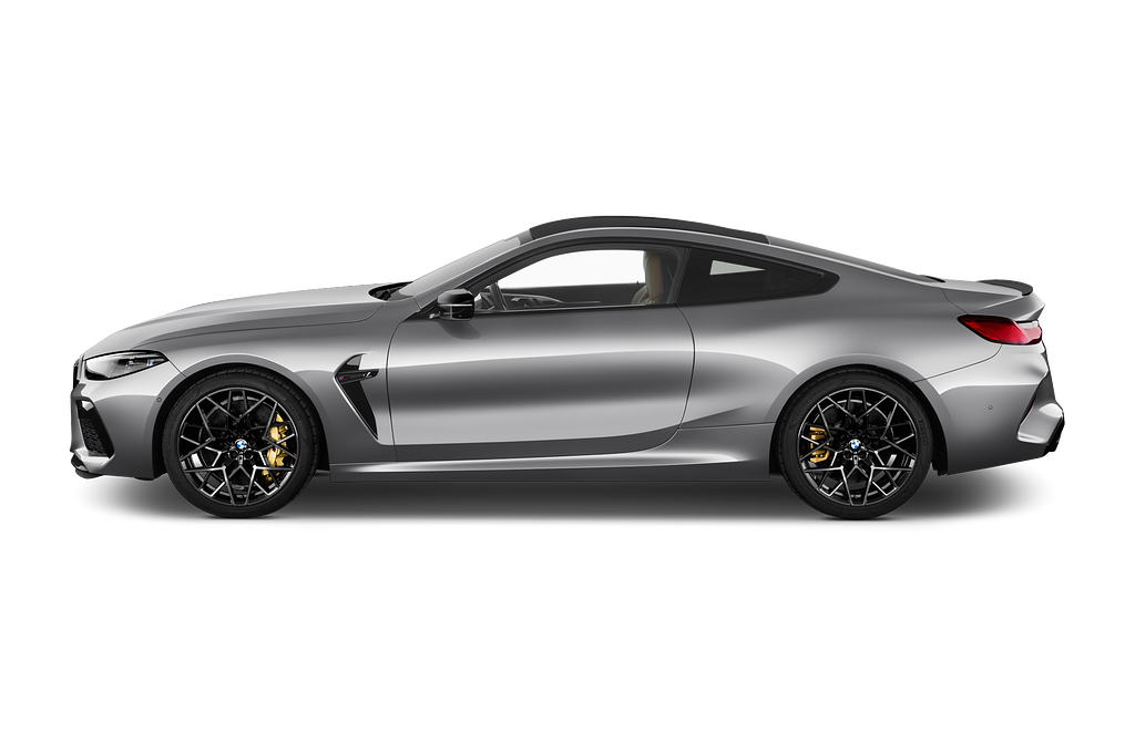 BMW M8 (Baujahr 2020) M8 Competition 2 Türen Seitenansicht