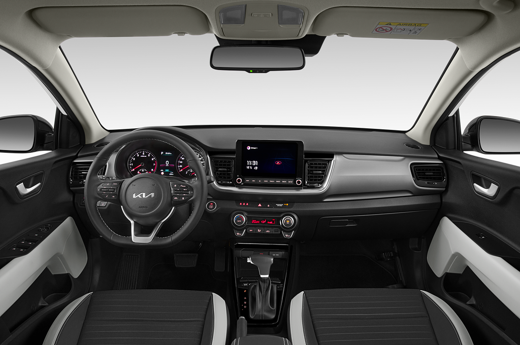 Kia Stonic (Baujahr 2023) Spirit 5 Türen Cockpit und Innenraum