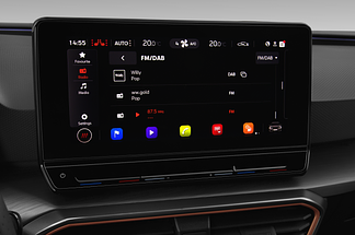 Cupra Leon Sportstourer (Baujahr 2021) - 5 Türen Radio und Infotainmentsystem