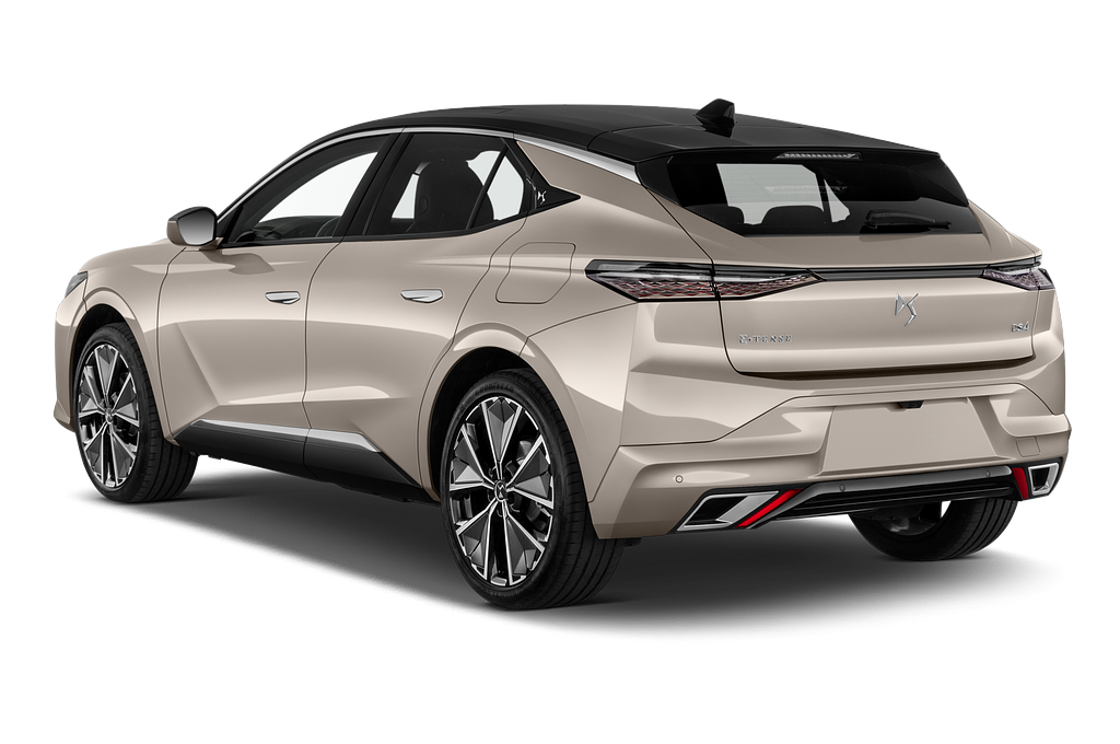 DS DS 4 E-Tense (Baujahr 2022) Rivoli 5 Türen seitlich hinten