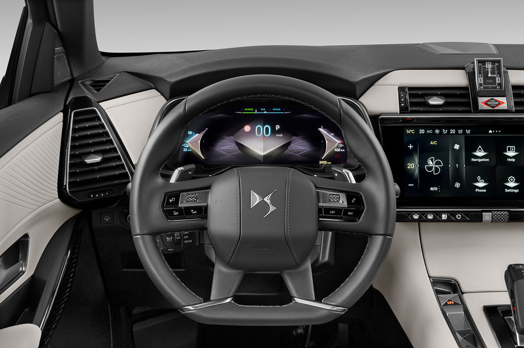 DS DS 7 (Baujahr 2023) E-Tense Opera 5 Türen Lenkrad