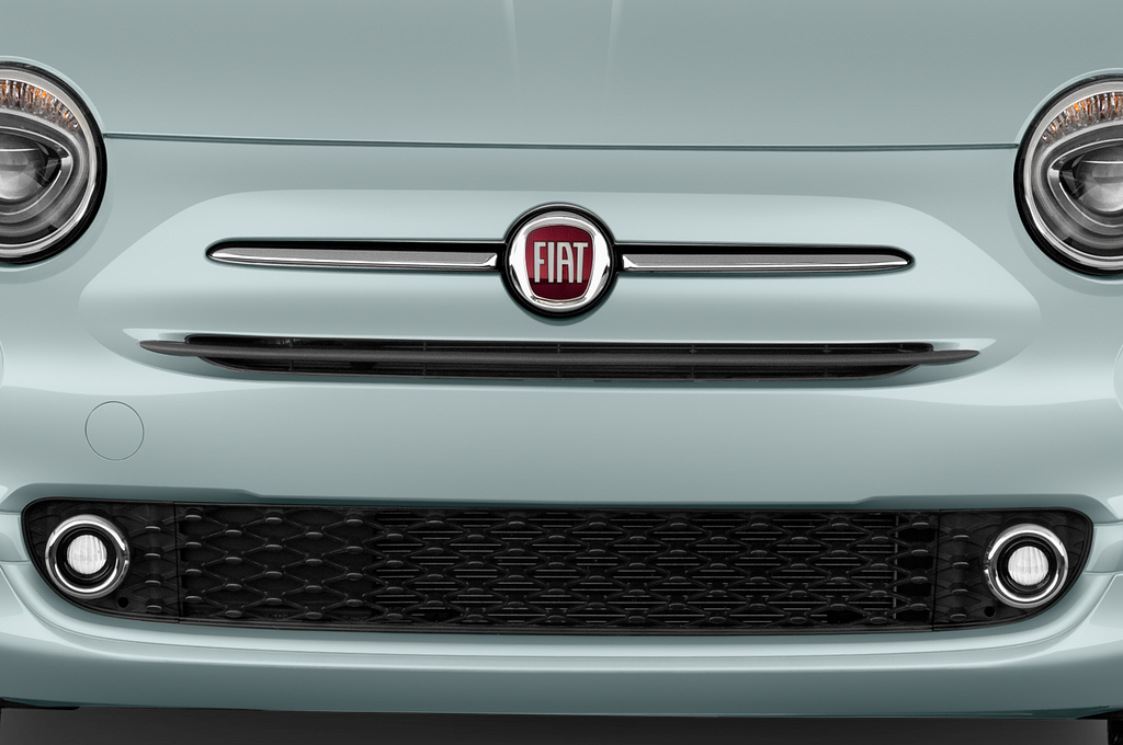 FIAT 500 Hybrid (Baujahr 2023) Base 3 Türen Kühlergrill und Scheinwerfer