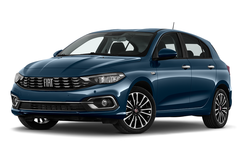 FIAT Tipo (Baujahr 2021) Life 5 Türen seitlich vorne mit Felge