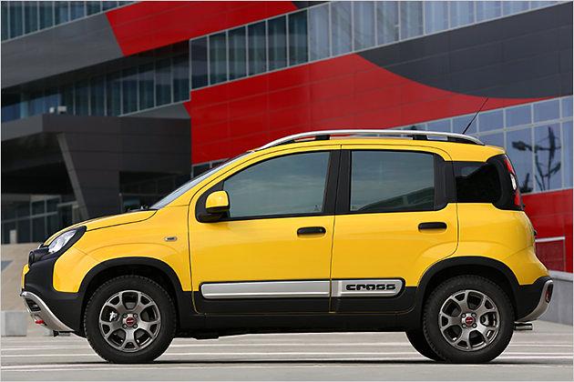 Der Fiat Panda Cross ist nochmal neun Millimeter höher als der Panda 4x4