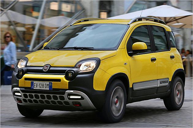 In der Stadt gefällt der Panda Cross mit guter Wendigkeit