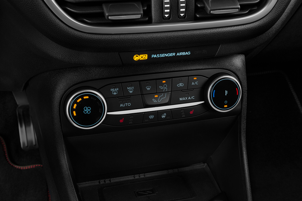Ford Fiesta (Baujahr 2022) ST-Line 3 Türen Temperatur und Klimaanlage