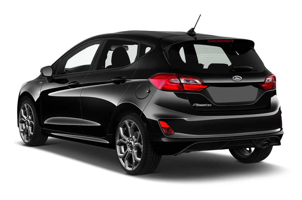 Ford Fiesta (Baujahr 2022) ST-Line 5 Türen seitlich hinten