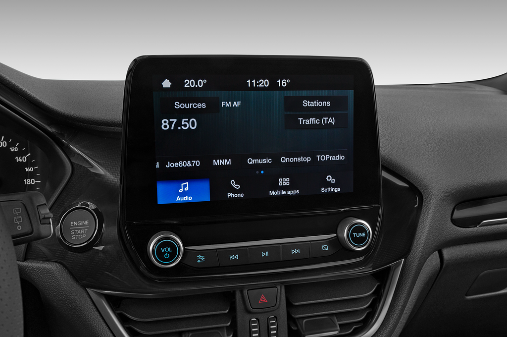 Ford Fiesta (Baujahr 2022) ST-Line 5 Türen Radio und Infotainmentsystem