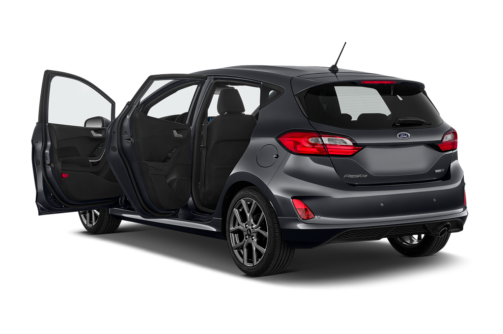 Ford Fiesta (Baujahr 2022) ST-Line 5 Türen Tür geöffnet