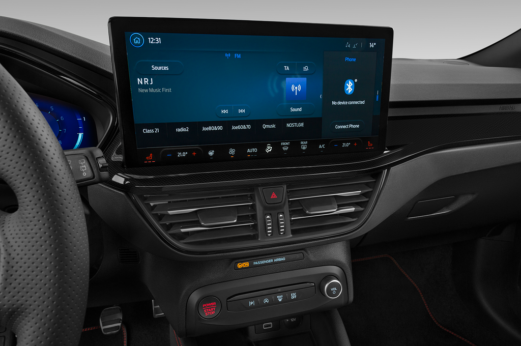 Ford Focus ST (Baujahr 2023) ST 5 Türen Radio und Infotainmentsystem