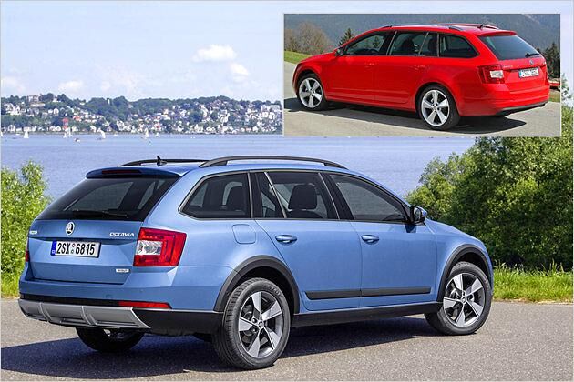 Den normalen Octavia gibt es auch mit Allradantrieb, aber nicht mit 184-PS-Diesel