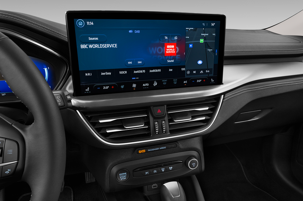 Ford Focus SW (Baujahr 2022) Titanium Vignale 5 Türen Radio und Infotainmentsystem