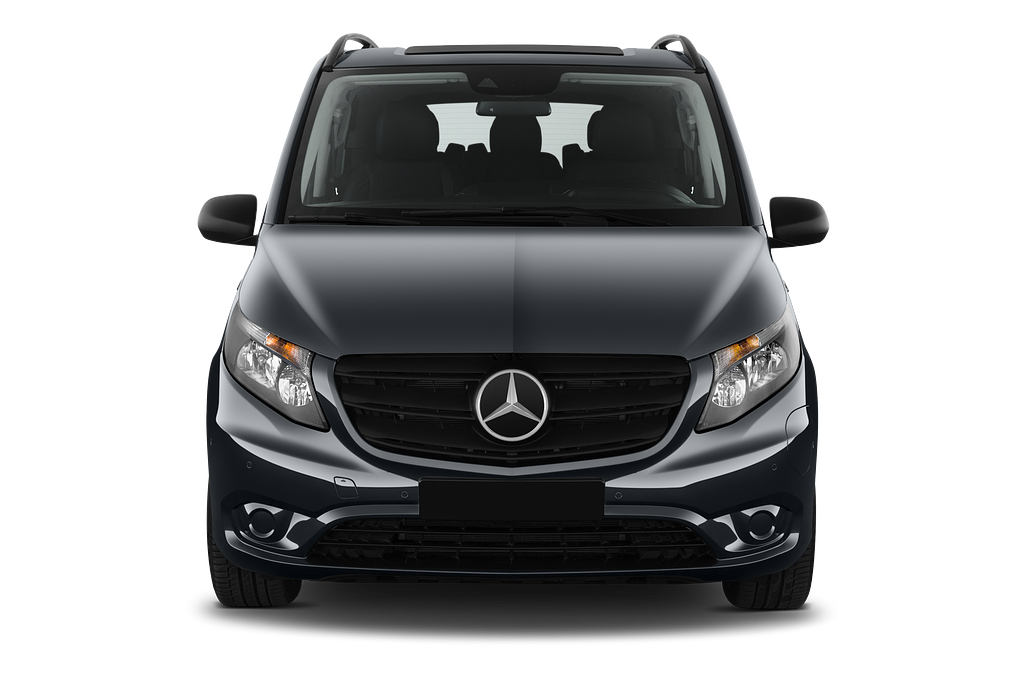 Mercedes eVito Tourer (Baujahr 2021) - 5 Türen Frontansicht