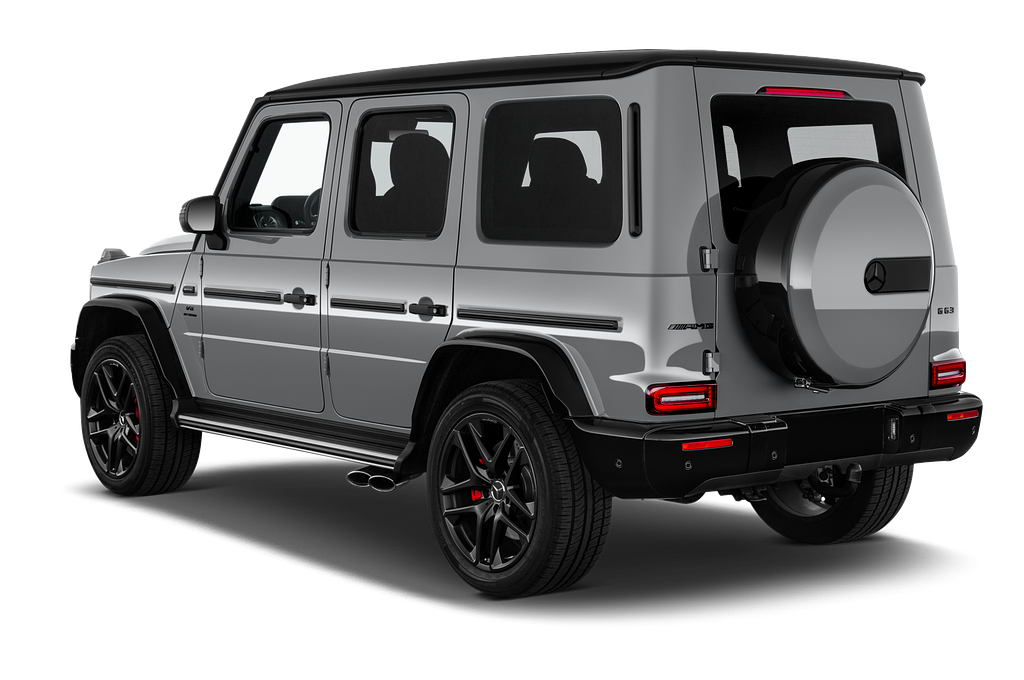 Mercedes G Class (Baujahr 2021) 63 AMG 5 Türen seitlich hinten