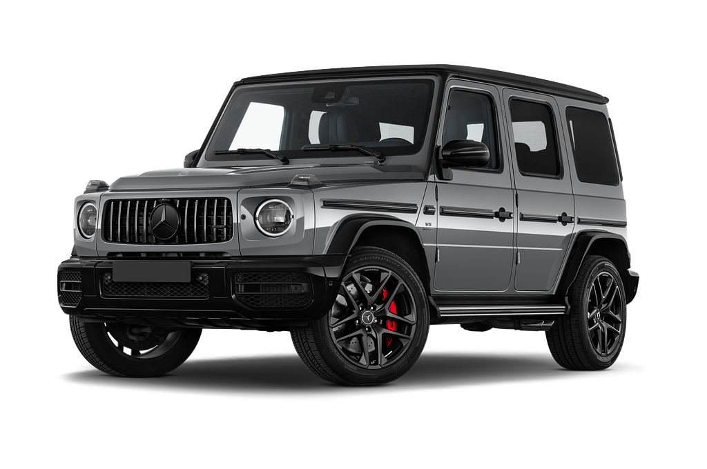 Mercedes G Class (Baujahr 2021) 63 AMG 5 Türen seitlich vorne mit Felge