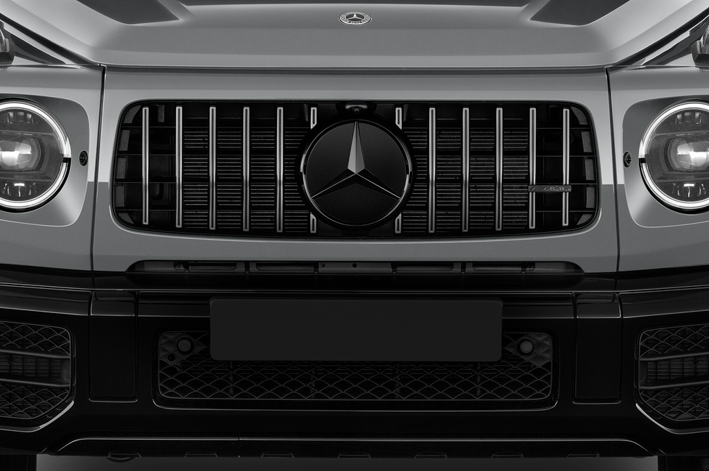 Mercedes G Class (Baujahr 2021) 63 AMG 5 Türen Kühlergrill und Scheinwerfer