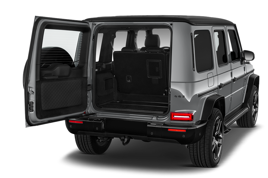 Mercedes G Class (Baujahr 2021) 63 AMG 5 Türen Kofferraum