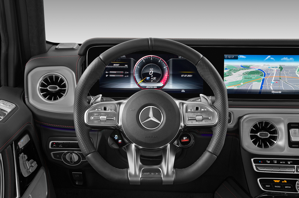 Mercedes G Class (Baujahr 2021) 63 AMG 5 Türen Lenkrad