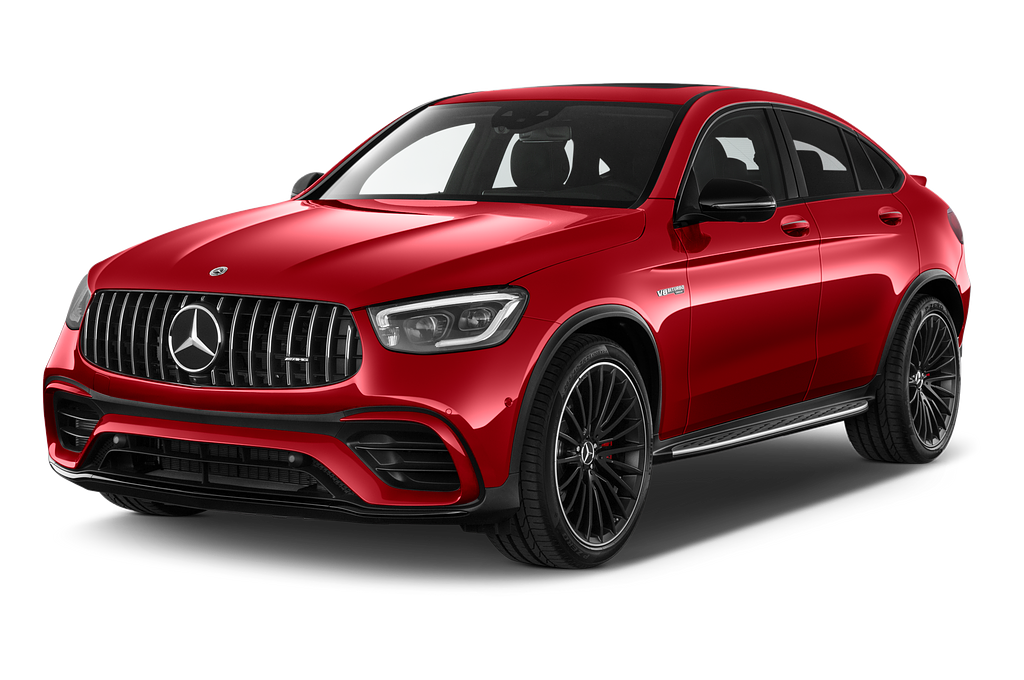 Mercedes GLC Coupe (Baujahr 2021) AMG GLC 63 S 5 Türen seitlich vorne