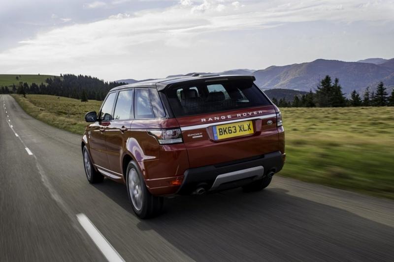 Range Rover Sport SD V6 - deutlich kraftvoller von hinten als der große Bruder