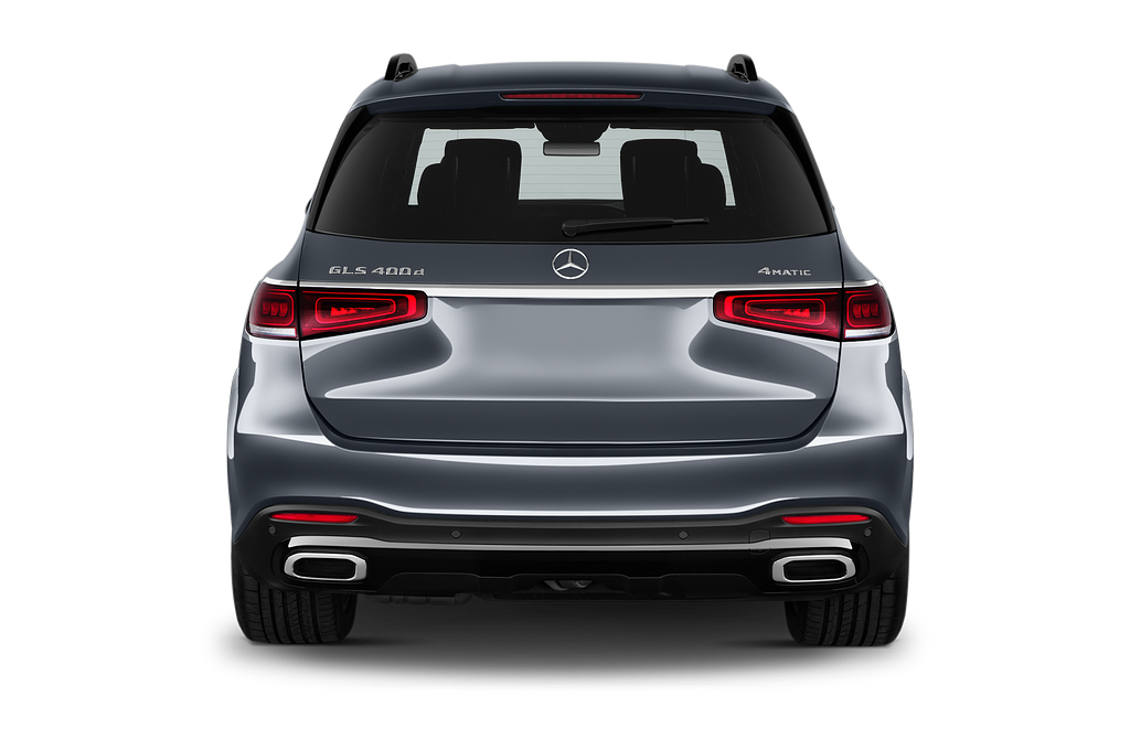 Mercedes GLS (Baujahr 2020) AMG Line 5 Türen Heckansicht