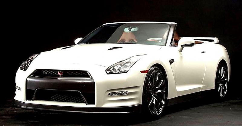Oben-Ohne-Kraft: Nissan GTR Cabrio