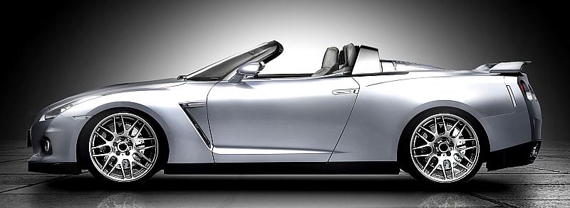 Die Form des Nissan GTR bleibt fast unverändert