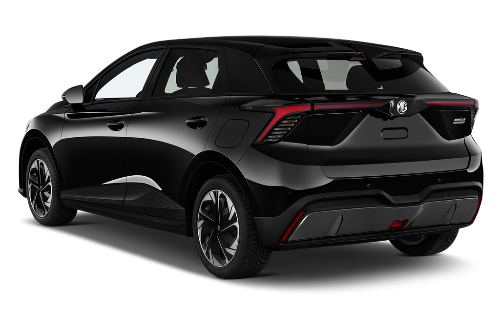 MG MG4 (Baujahr 2023) Luxury 5 Türen seitlich hinten
