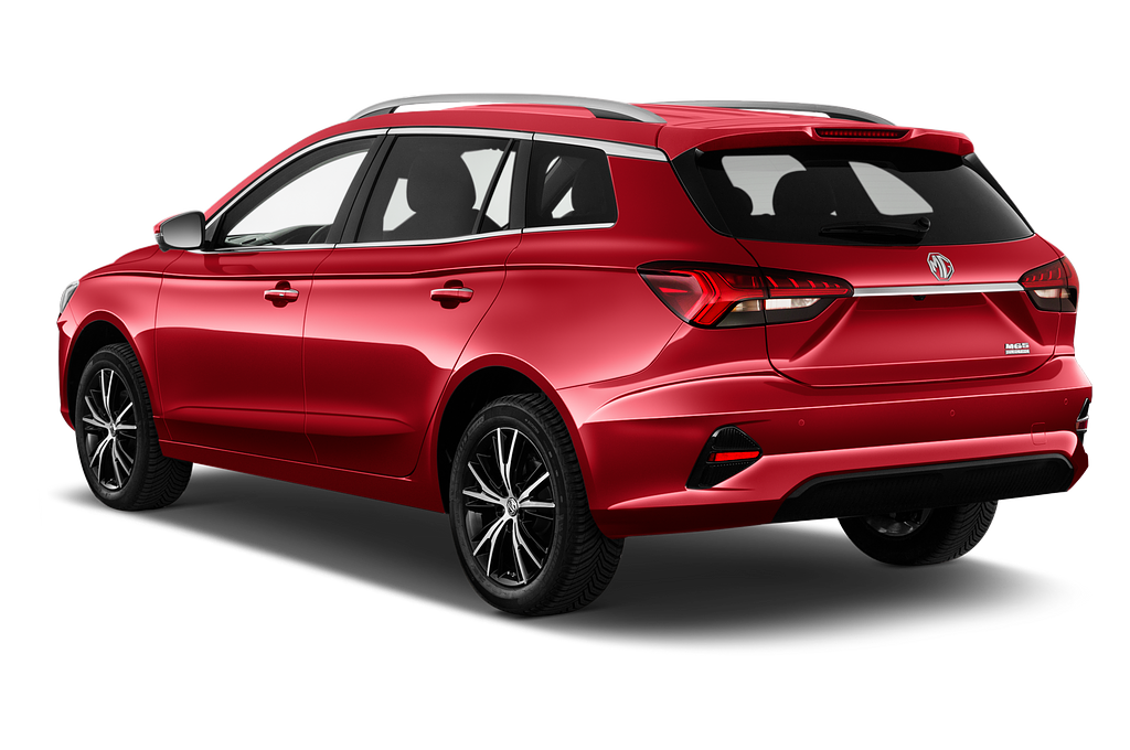MG MG5 (Baujahr 2022) Luxury 5 Türen seitlich hinten