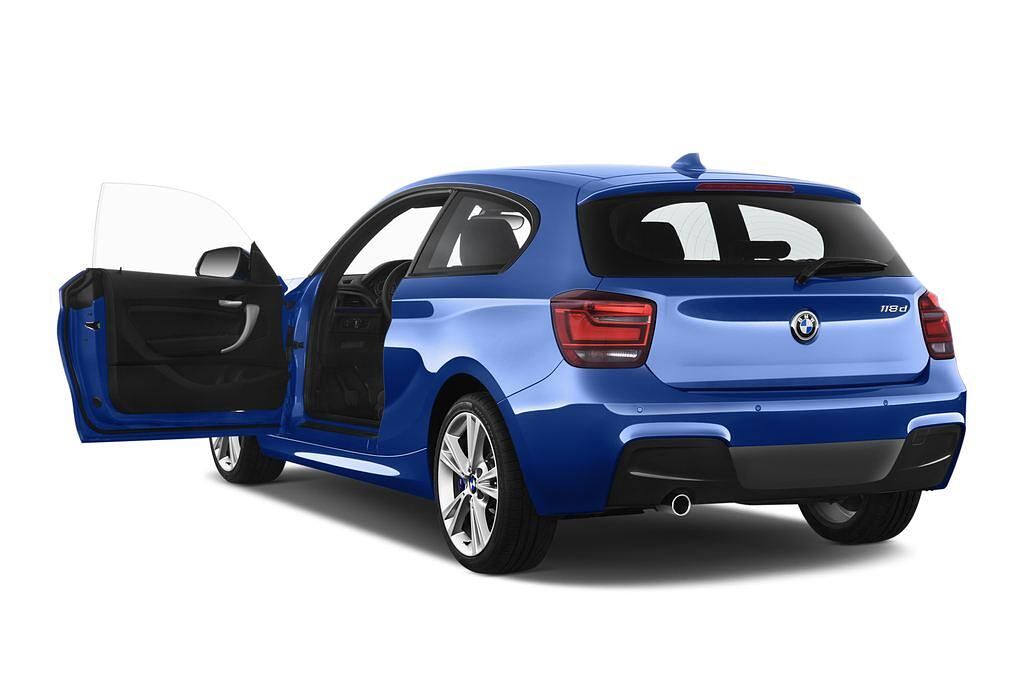 BMW 1 Series (Baujahr 2013) M Sportpaket 3 Türen Tür geöffnet