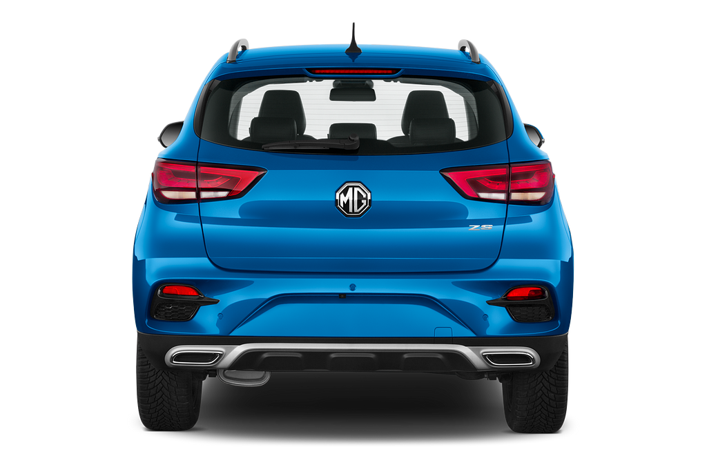 MG ZS (Baujahr 2023) Luxury 5 Türen Heckansicht