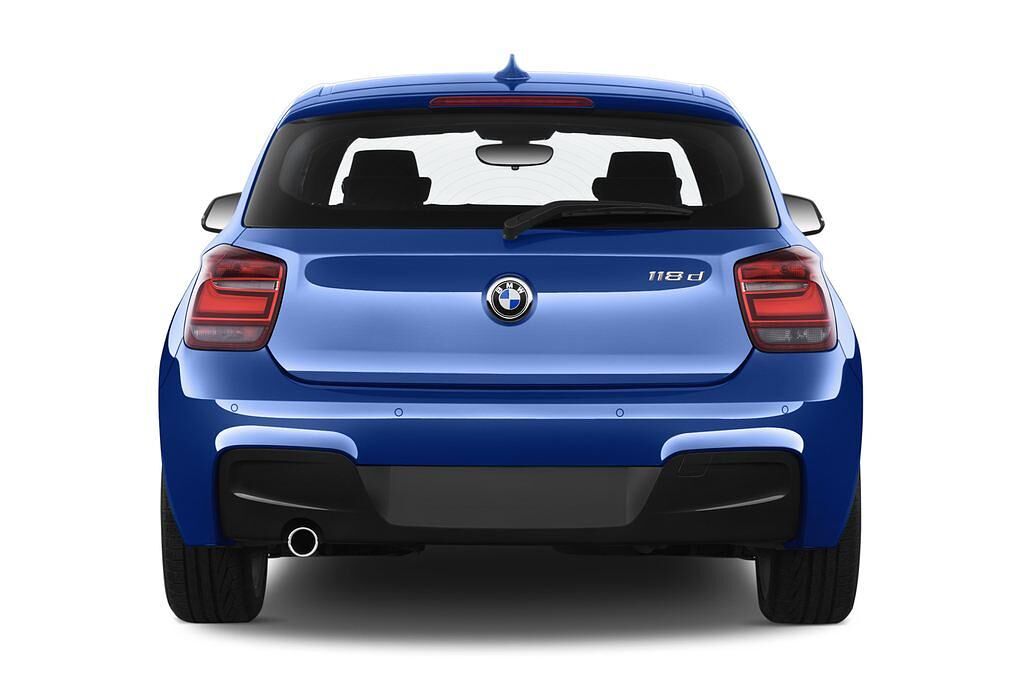 BMW 1 Series (Baujahr 2013) M Sportpaket 3 Türen Heckansicht