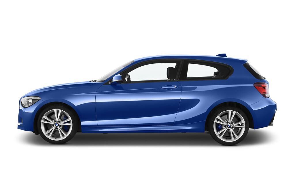 BMW 1 Series (Baujahr 2013) M Sportpaket 3 Türen Seitenansicht