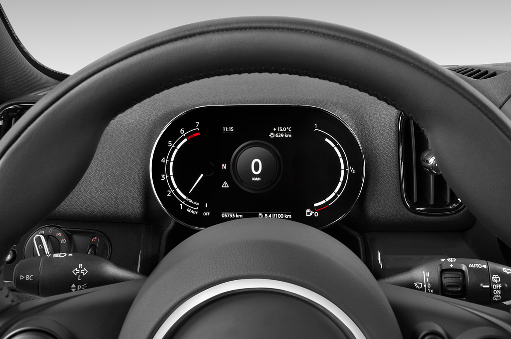 MINI Countryman (Baujahr 2021) Cooper Classic 5 Türen Tacho und Fahrerinstrumente