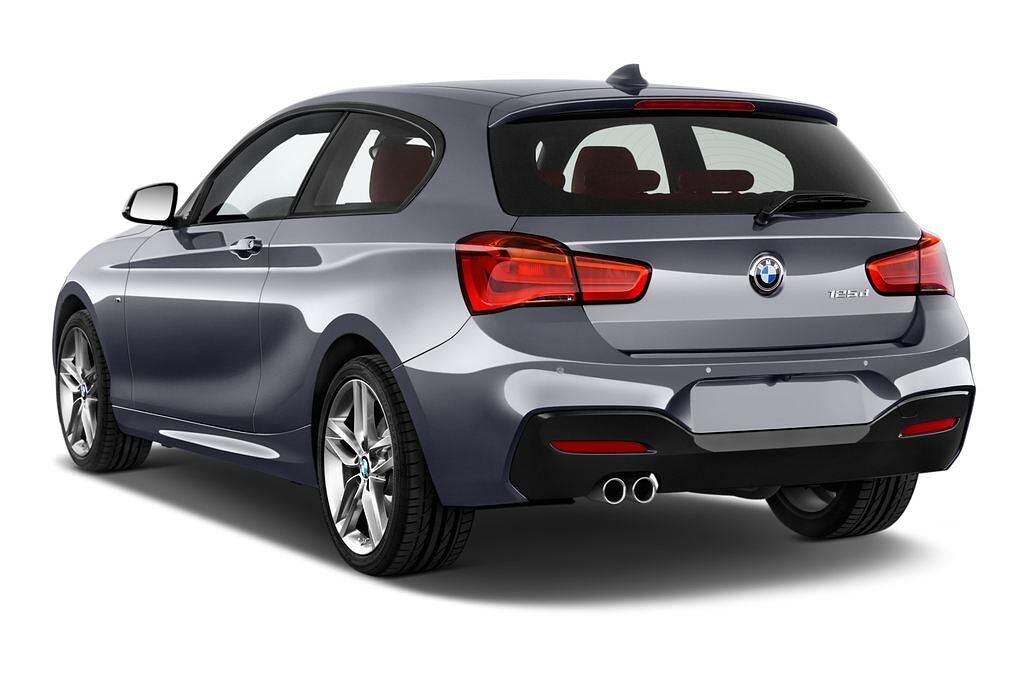 BMW 1 Series (Baujahr 2016) M Sport 3 Türen seitlich hinten